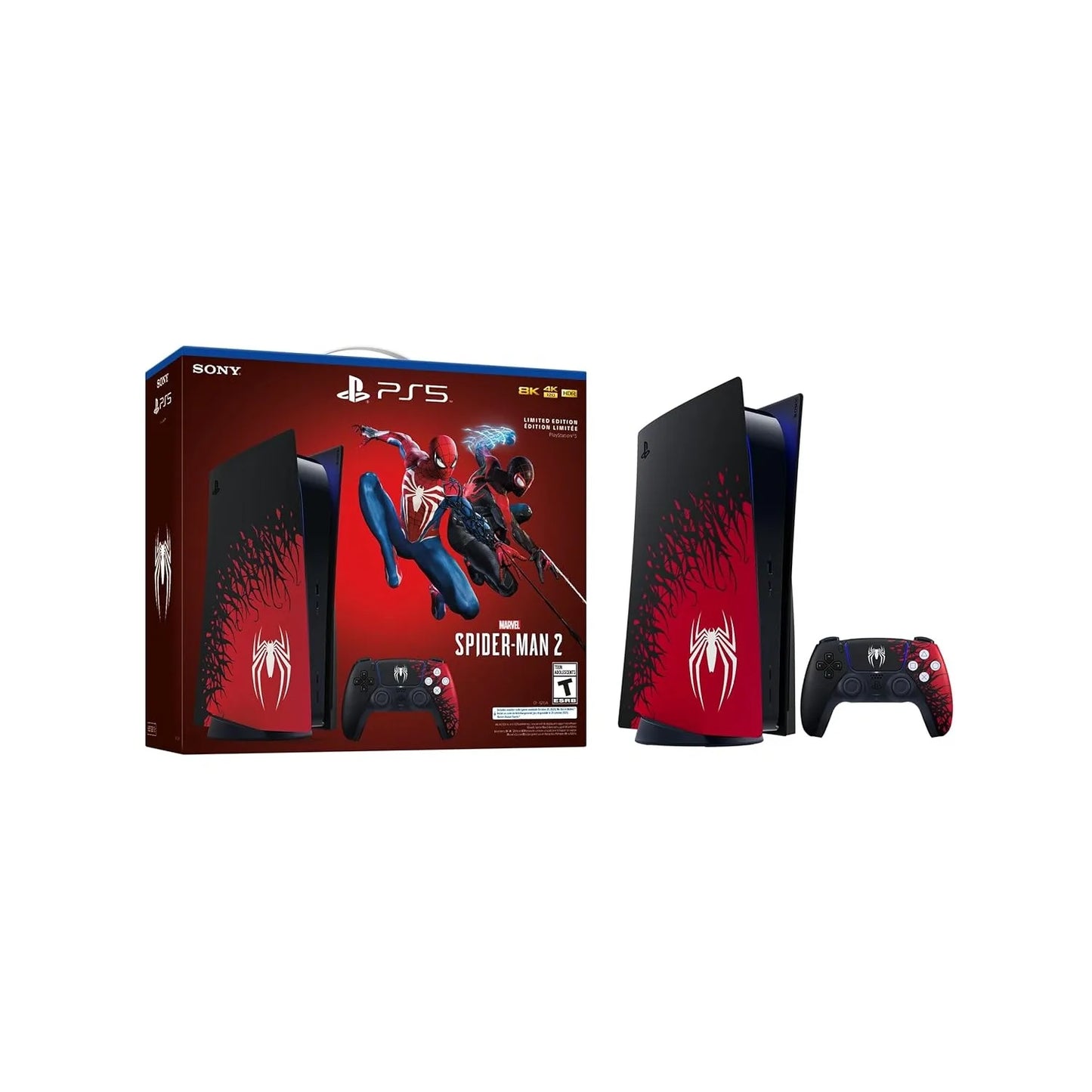Sony PlayStation 5 Limited Edition Marvel Spider Man Bundle