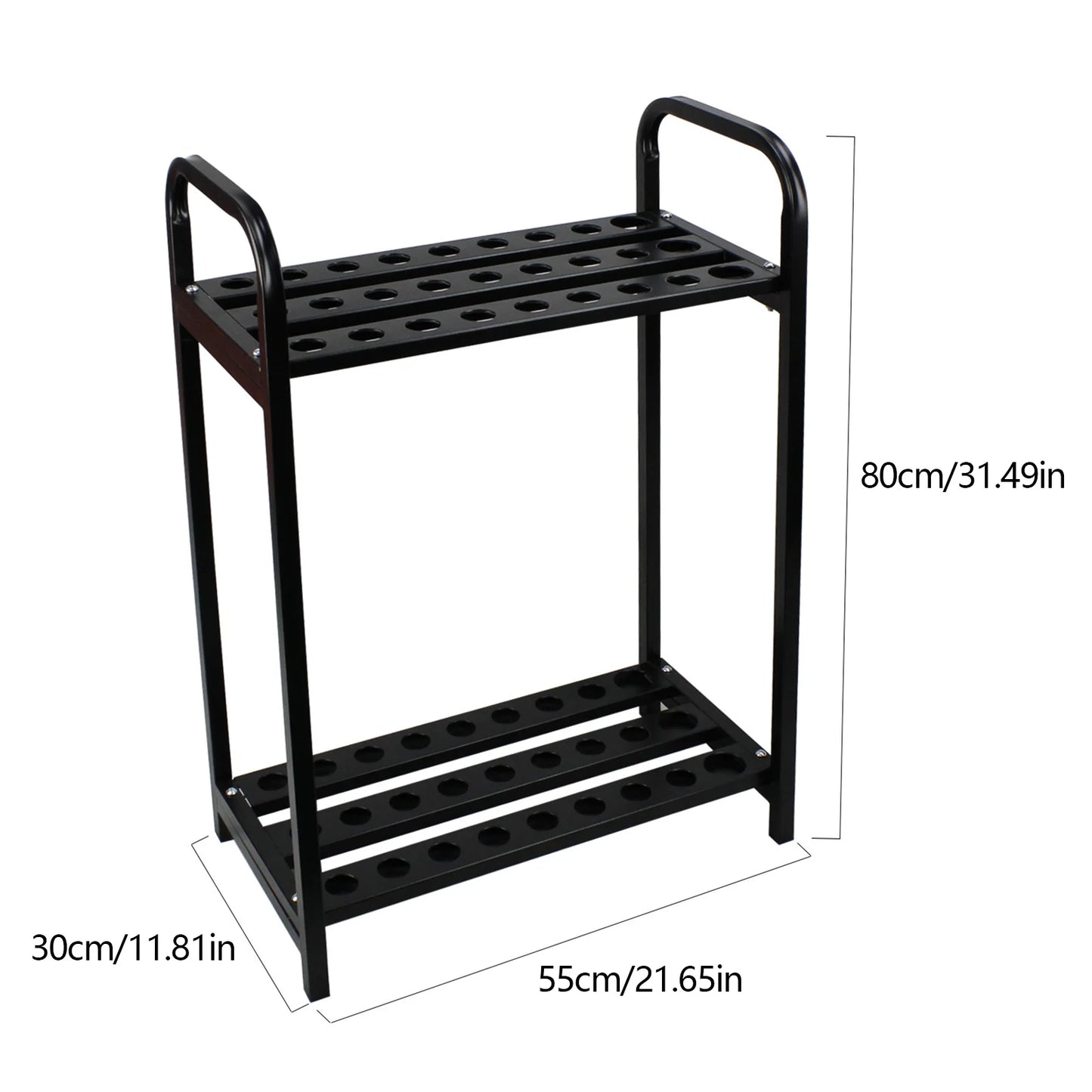 Hign Concerned Golf Club Organizer Display Rack 18 Hole