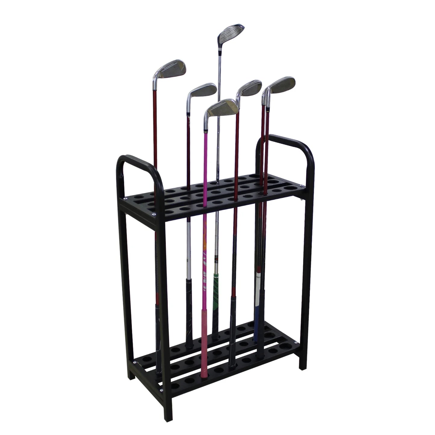 Hign Concerned Golf Club Organizer Display Rack 18 Hole