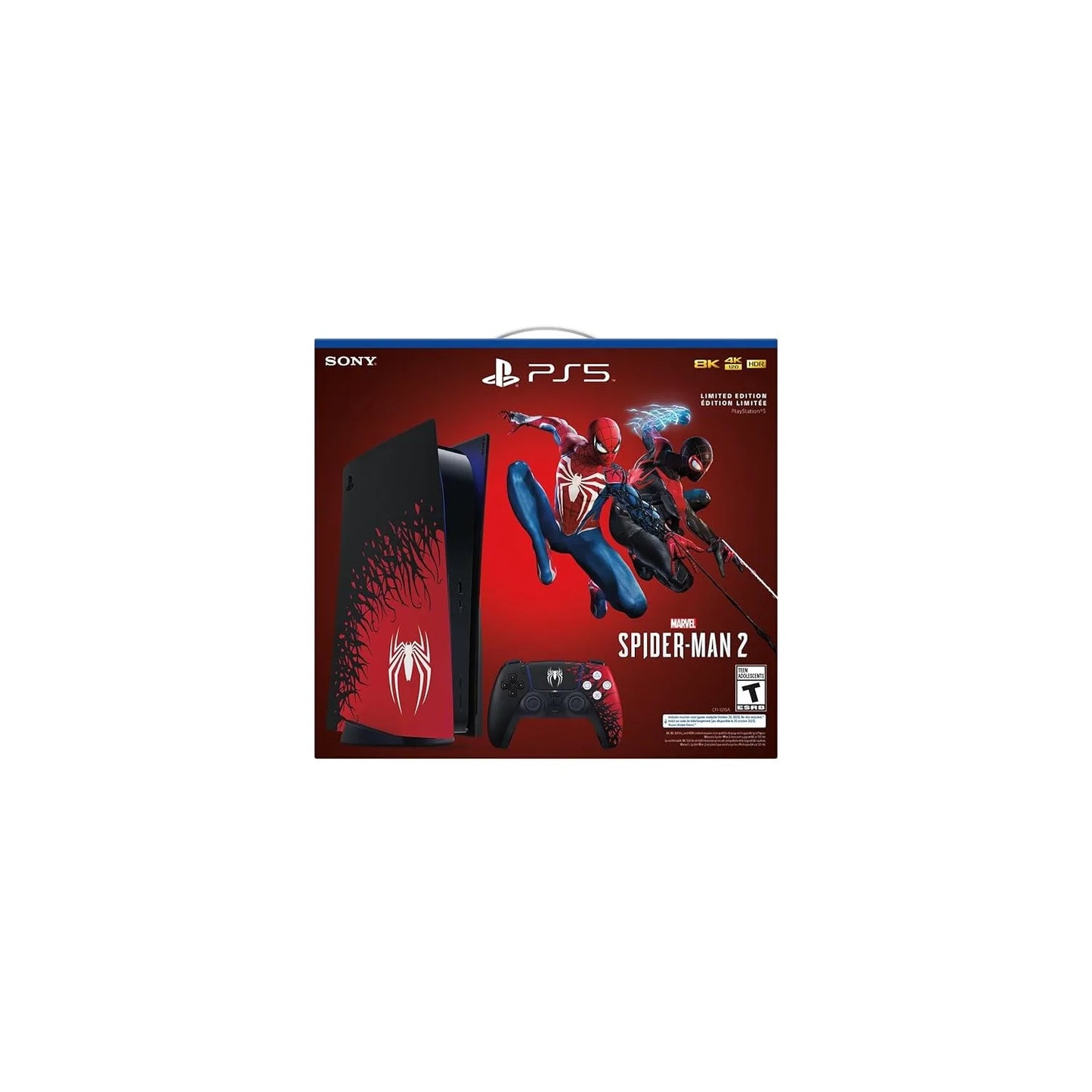 Sony PlayStation 5 Limited Edition Marvel Spider Man Bundle