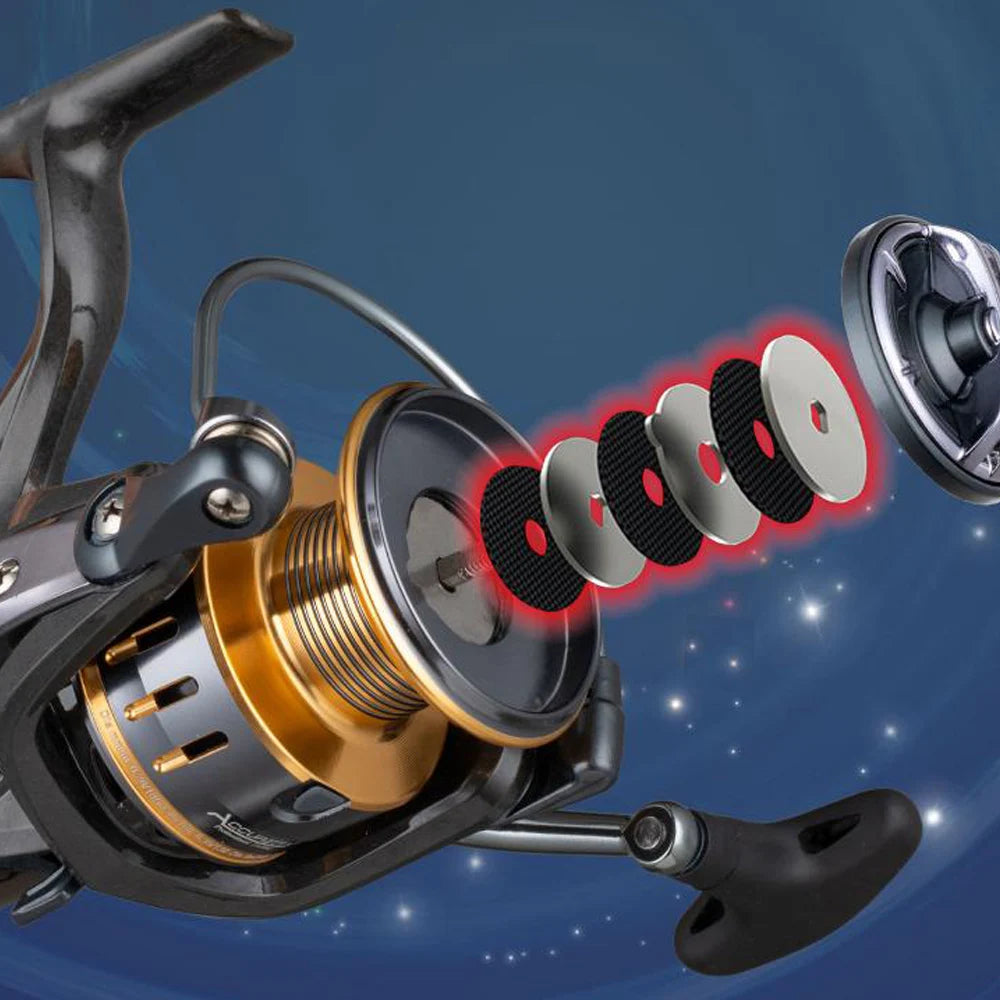 High Torque Spinning Fishing Reel 13 1 BB CNC Aluminum