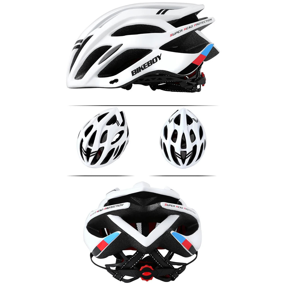 VKTECH Bikeboy MTB Helmet For Men And Women Cycling With Soft Pad Safety And Air Vents