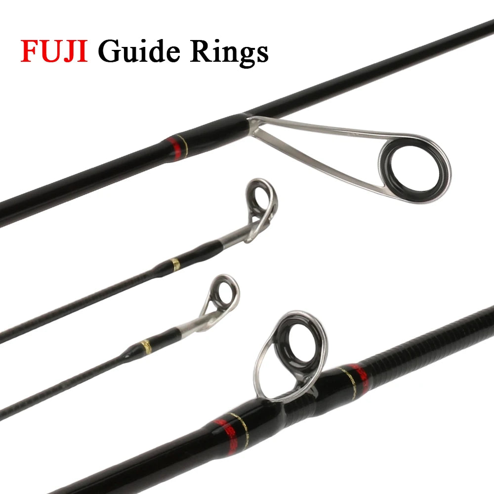 KUYING Teton UL Ultralight Carbon Lure Casting Spinning Rod