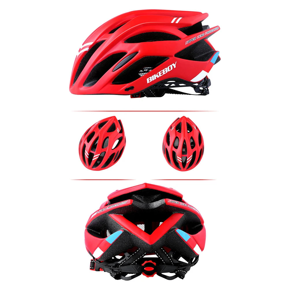 VKTECH Bikeboy MTB Helmet For Men And Women Cycling With Soft Pad Safety And Air Vents