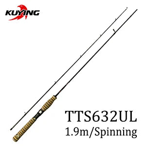KUYING Teton Super Ultra Soft Baitcasting Spinning RodCombo