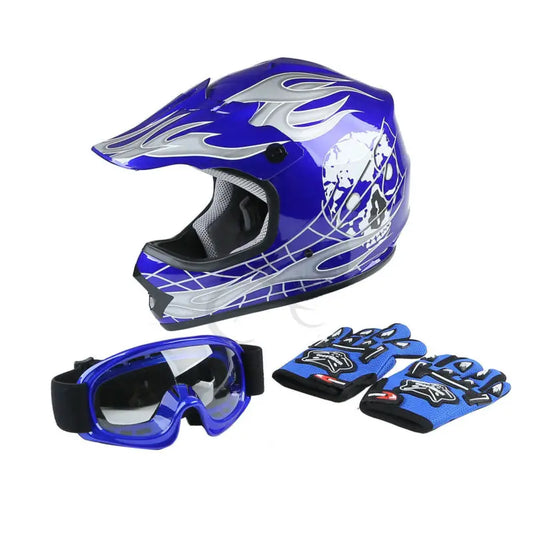 TCMT DOT Youth Dirt Bike Helmet Full Face Motocross