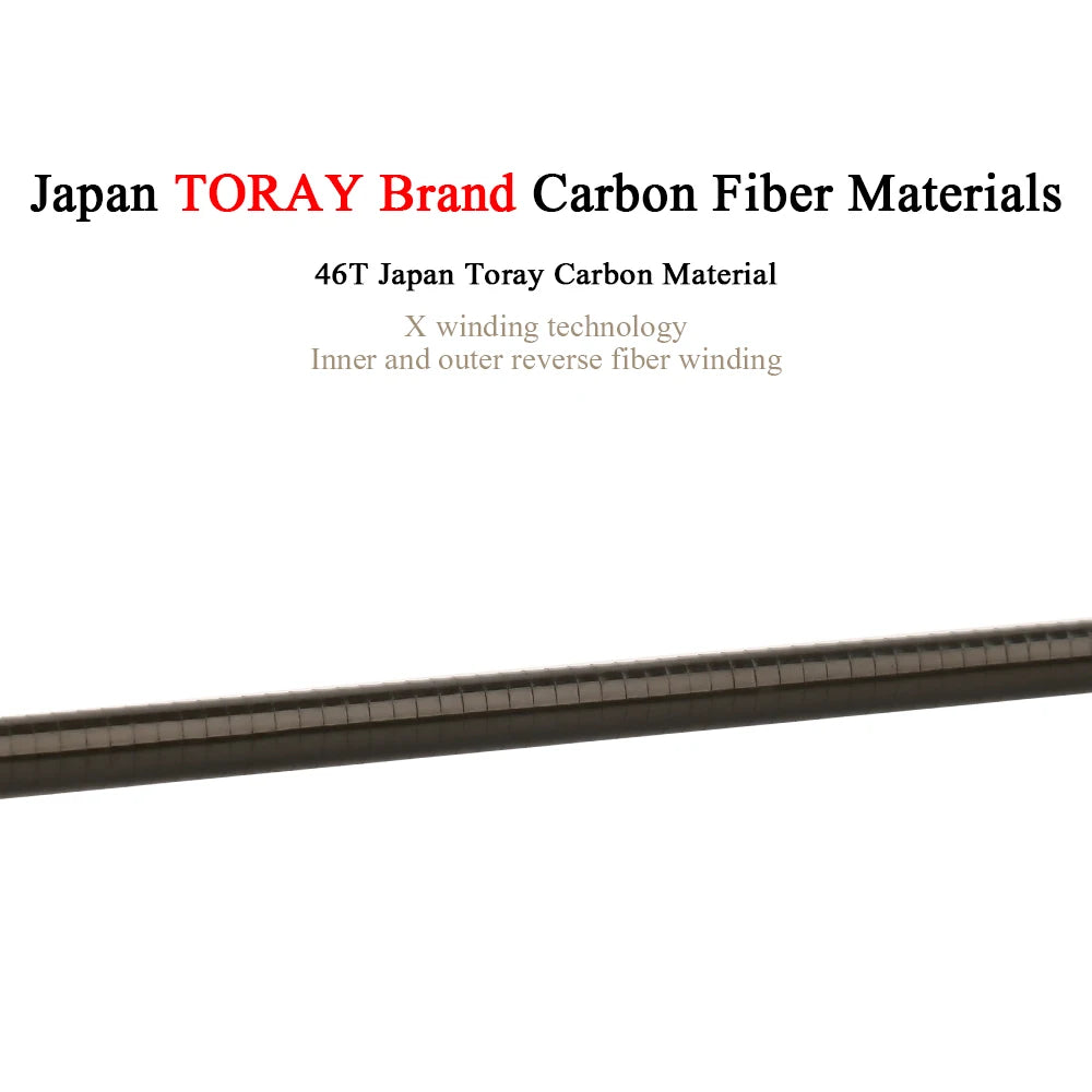 KUYING Teton UL Ultralight Carbon Lure Casting Spinning Rod