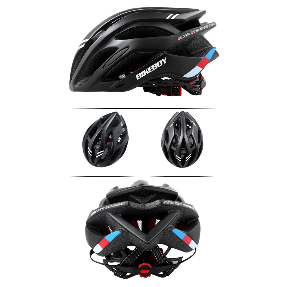 VKTECH Bikeboy MTB Helmet For Men And Women Cycling With Soft Pad Safety And Air Vents