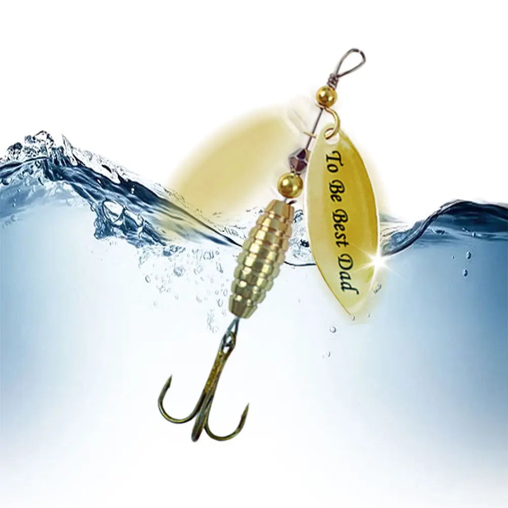 APWIKOGER Metal Spoon Spinner Fishing Lures Crankbaits Kit