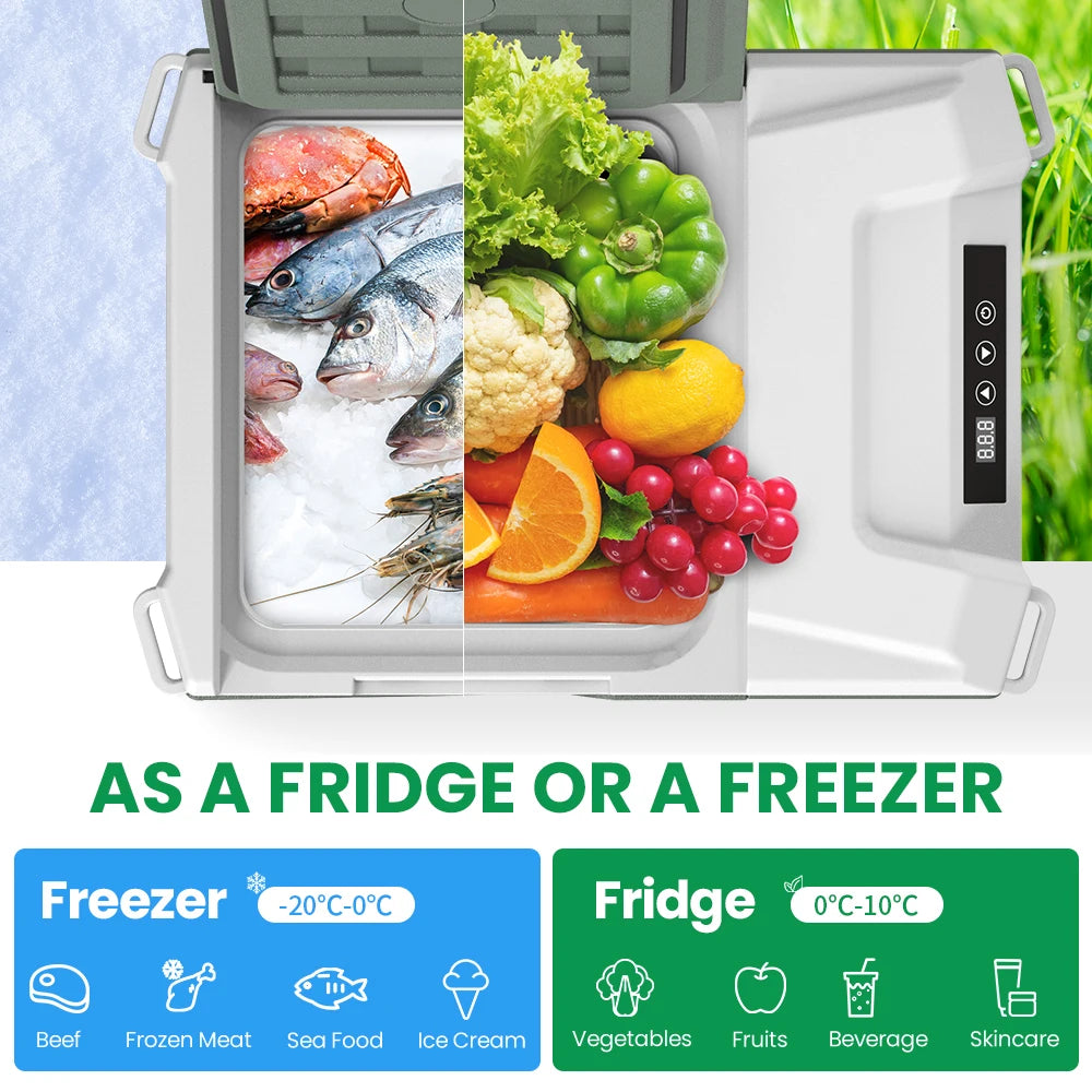Alpicool NL9 Portable Refrigerator 12V 24V Car Fridge
