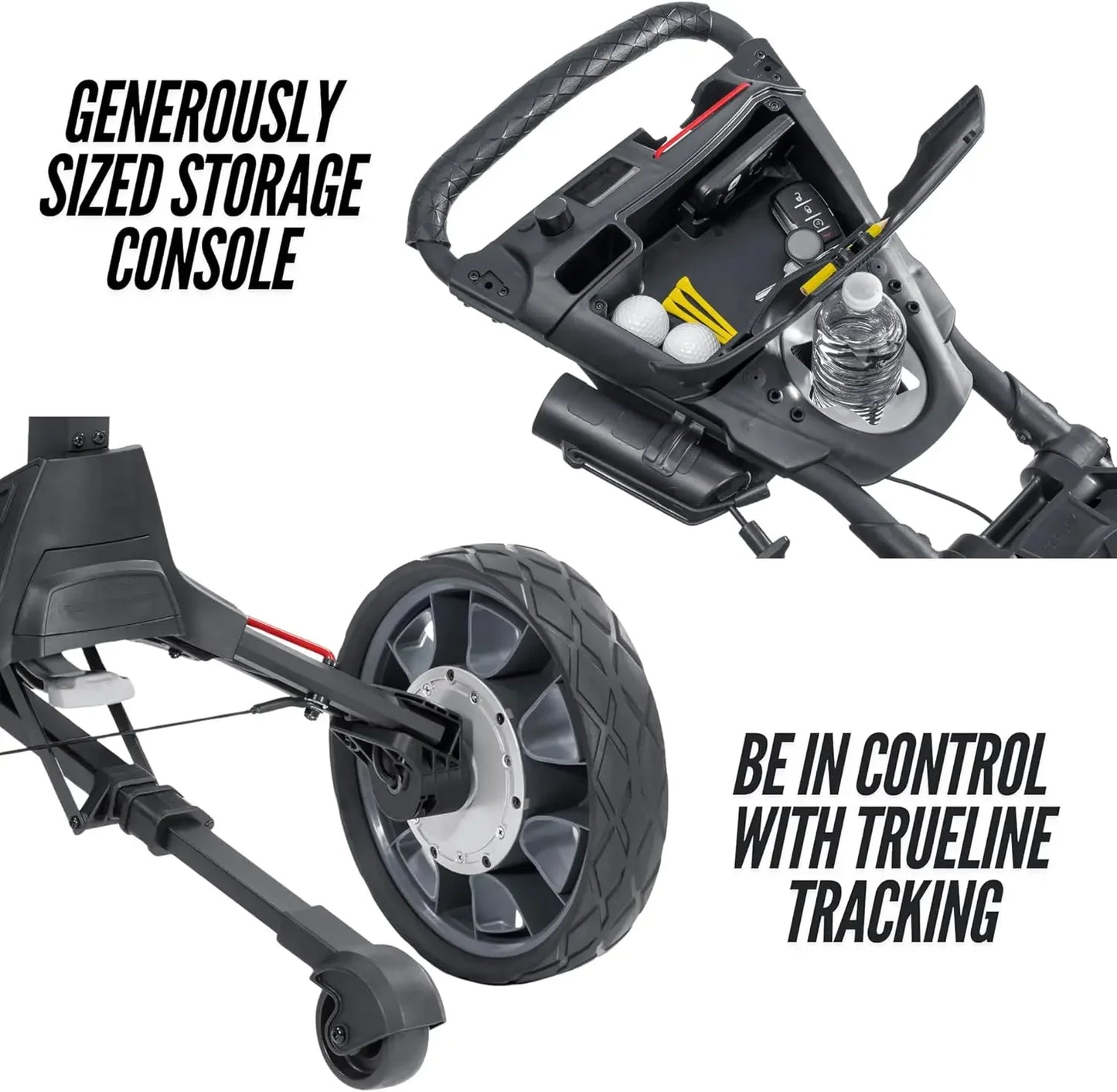 Volt Electric Golf Push Cart Remote Controlled Trolley