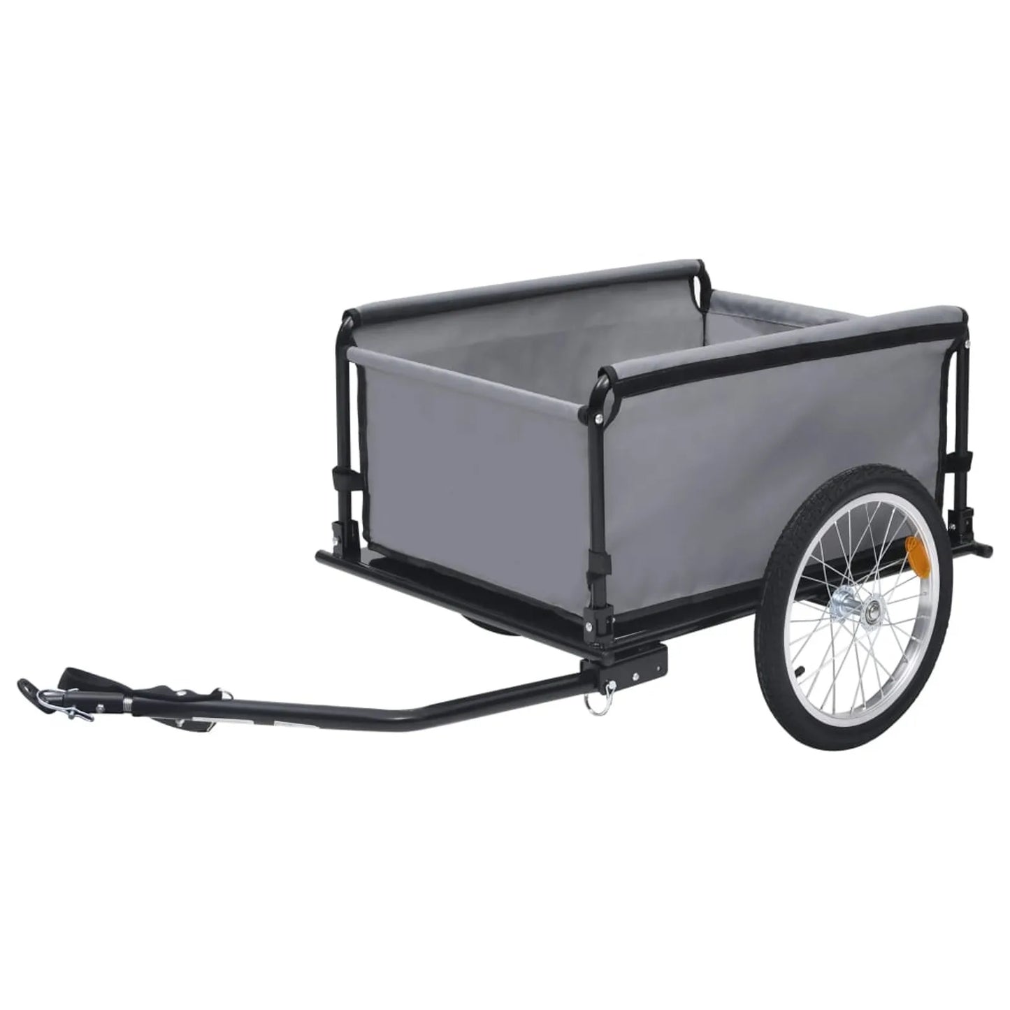Foldable Bike Cargo Trailer Wagon With Reflectors And Cover