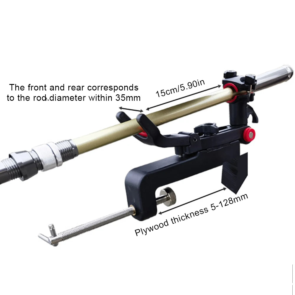 360 Degree Adjustable Portable Fishing Rod Holder For Kayak