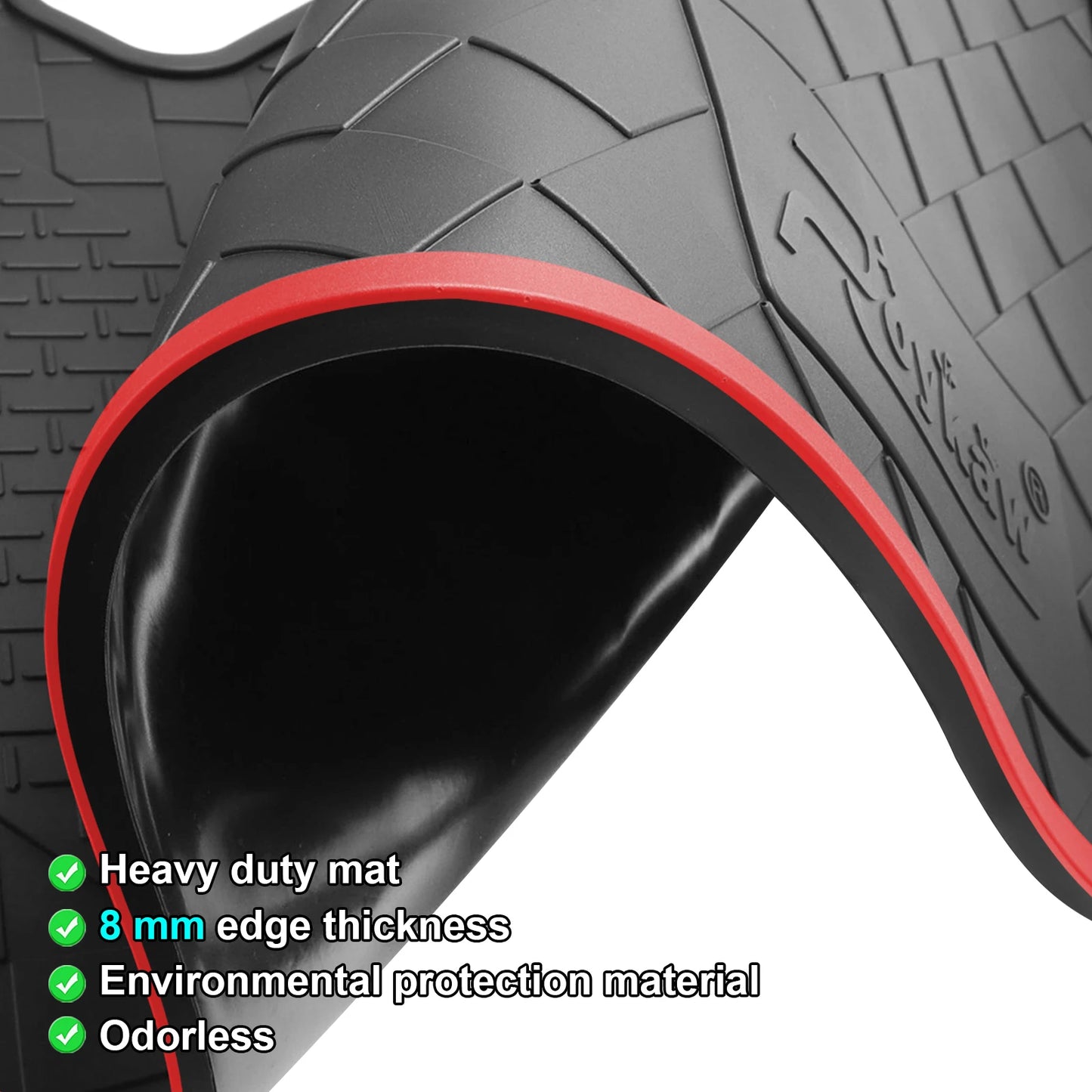 Roykaw Golf Cart Floor Mat Full Coverage For Club Car
