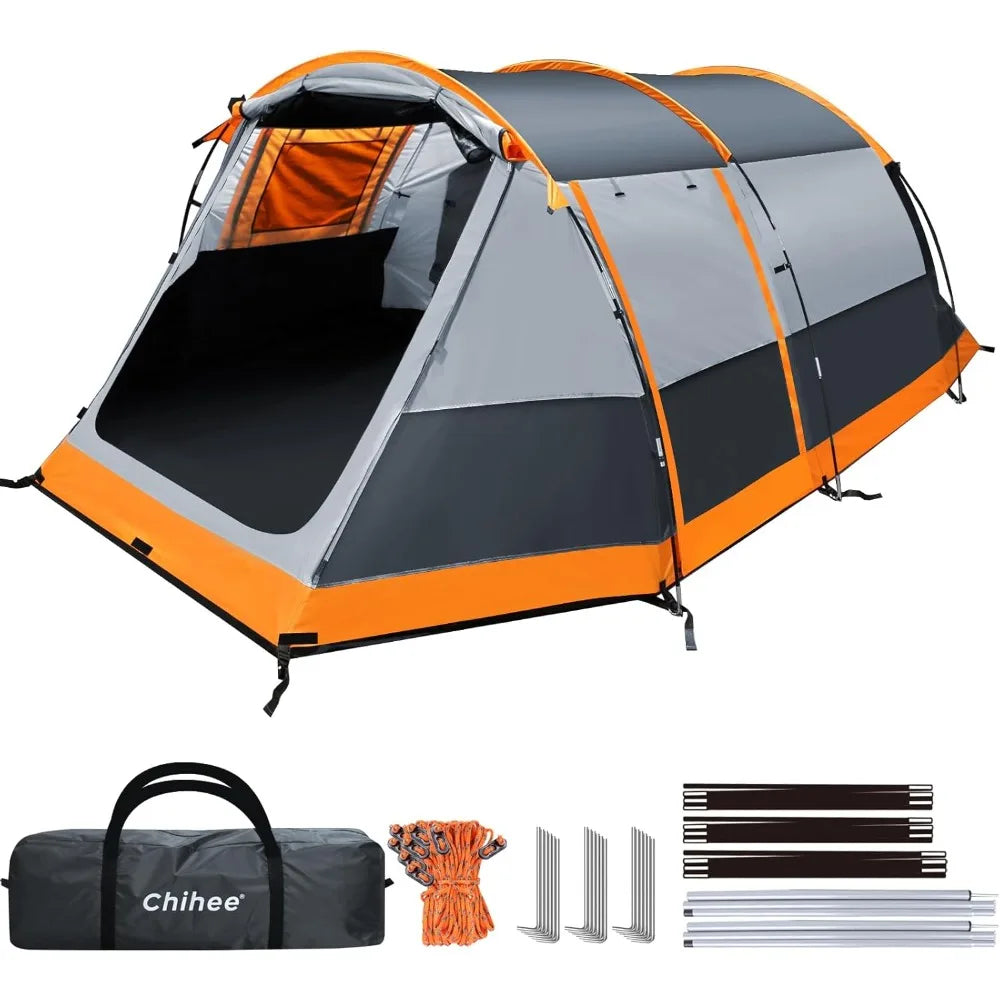 Pro Gear Sporting Goods Tunnel Tent 4 Person Family Shelter