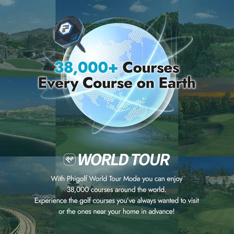 YTYIN Phigolf Home Golf Simulator With Motion Sensor