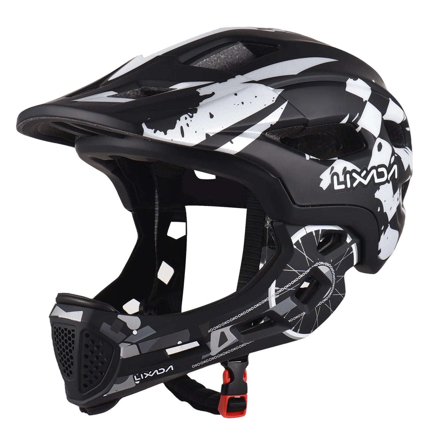 Kids Detachable Full Face Bicycle Helmet