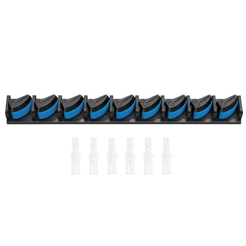 Shunmaii Wall Mounted Fishing Rod Holder For Multiple Rods