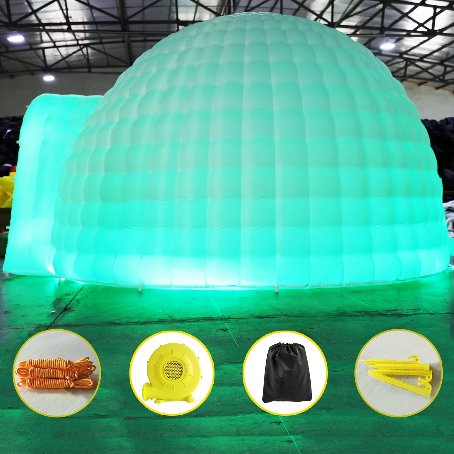 Pro Gear Sporting Goods Igloo Dome Tent With LED Light