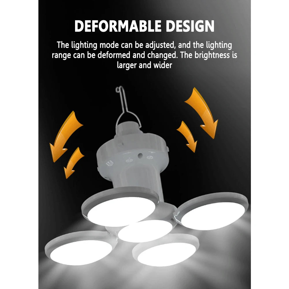 Shunmaii Rechargeable Solar LED Camping Lantern Portable
