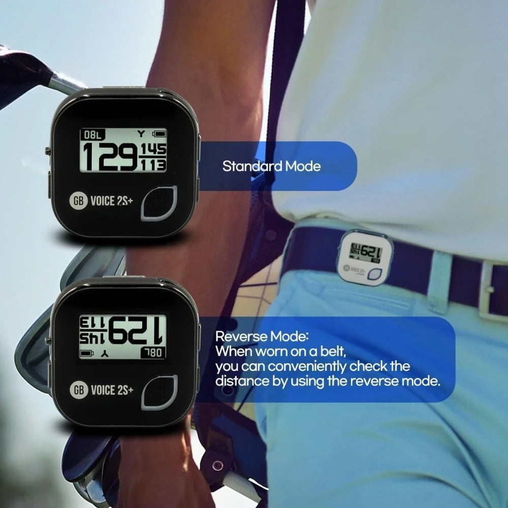 Hign-concerned Golf GPS Voice 2S Rangefinder With Clip Hat