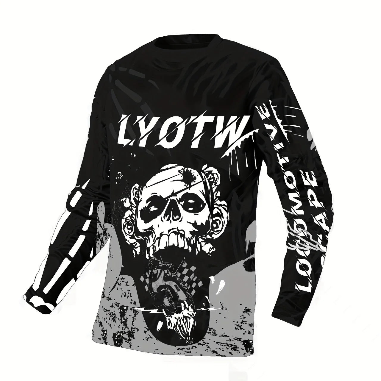 CN Guangdong Motorcycle Wicking Long Sleeve Jersey