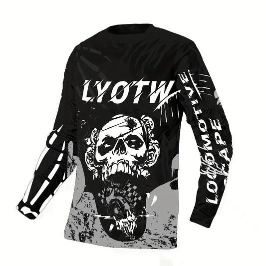 CN Guangdong Motorcycle Wicking Long Sleeve Jersey