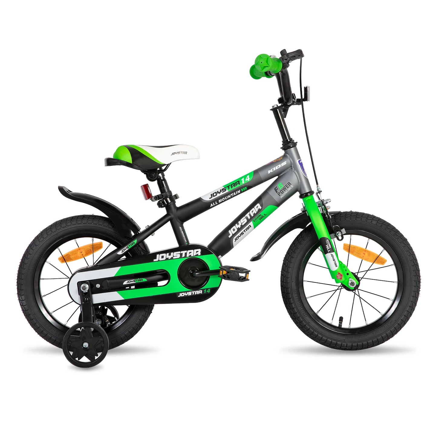 JOYSTAR Kids Bike For Ages Three To Ten With Training Wheels Easy To Install For Boys And Girls