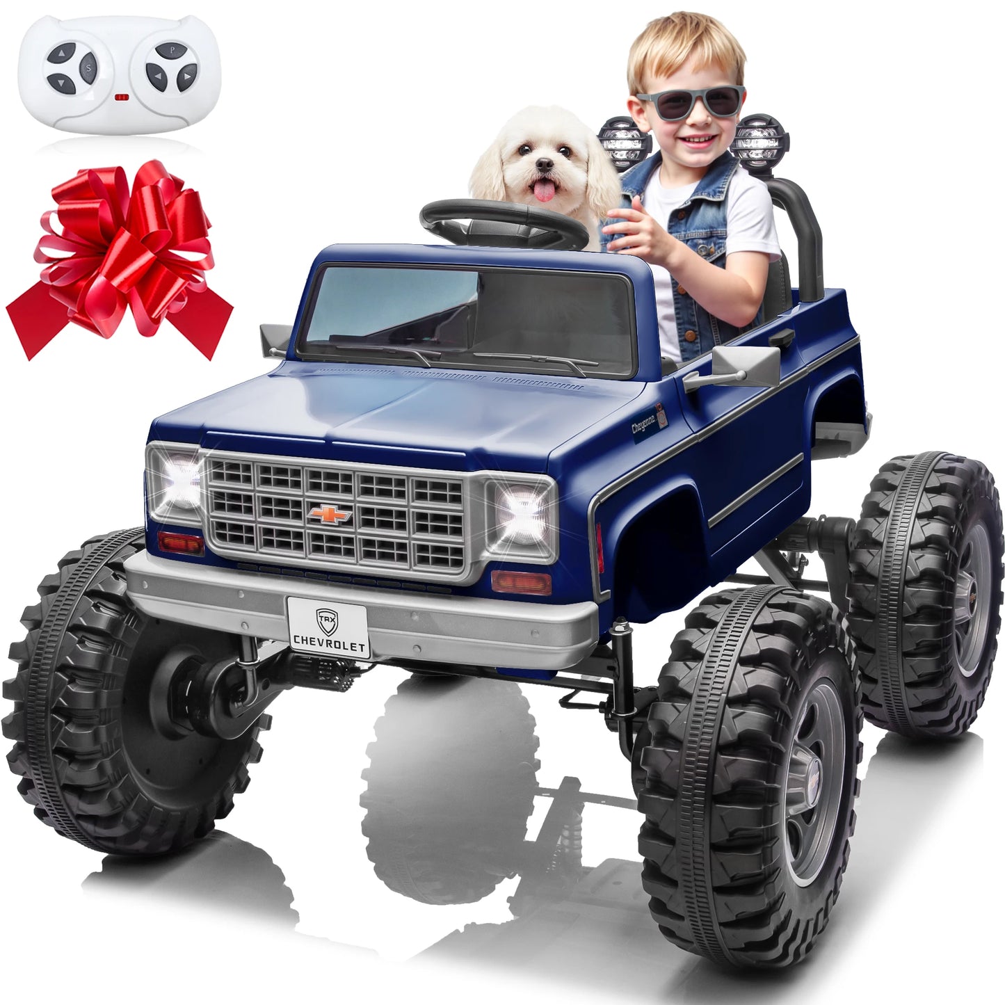 Joyracere Licensed Chevrolet Cheyenne Ride On Truck 24V