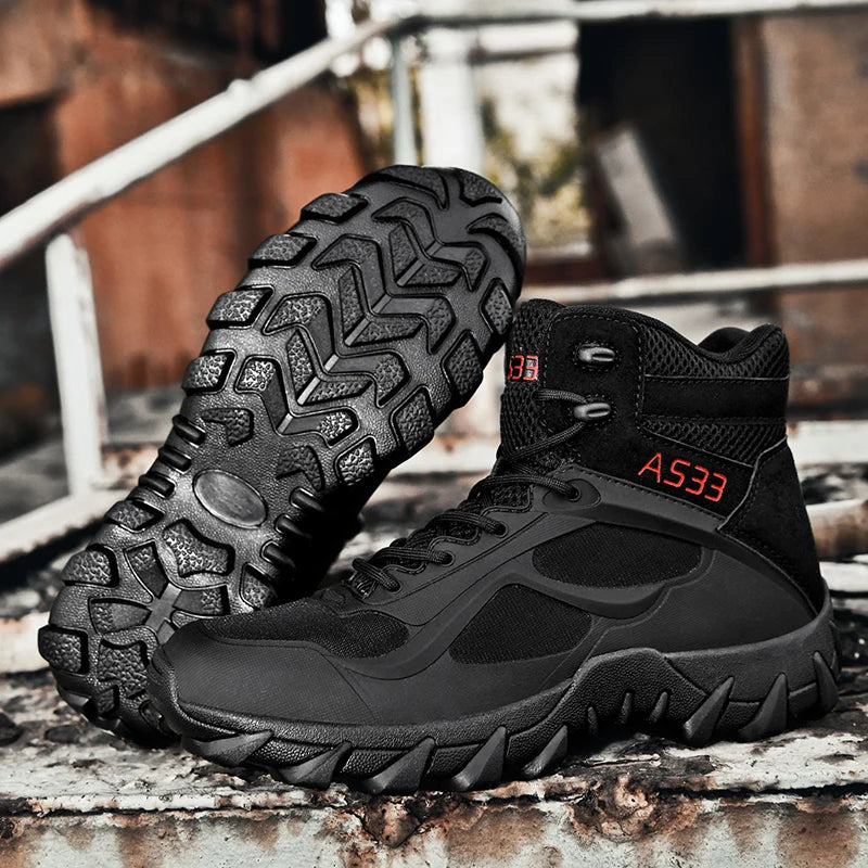 Louis Kadh Tactical Outdoor Boots Durable Hiking Comfort