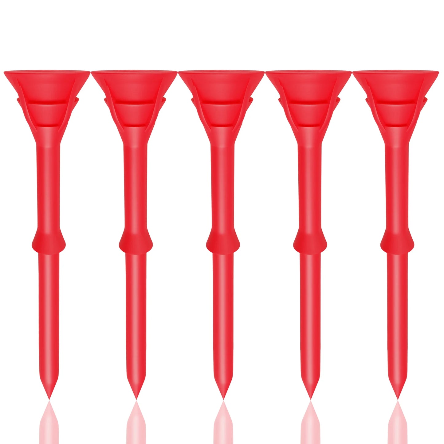 Hign-concerned Golf Tees Plastic Upgrade Unbreakable