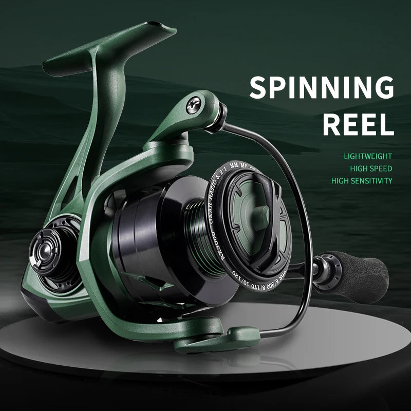 Rooblinos Spinning Fishing Reel High Performance Saltwater