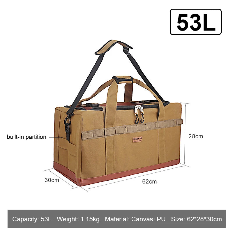 Large Camping Storage Bag Outdoor Hiking Meal Organizer