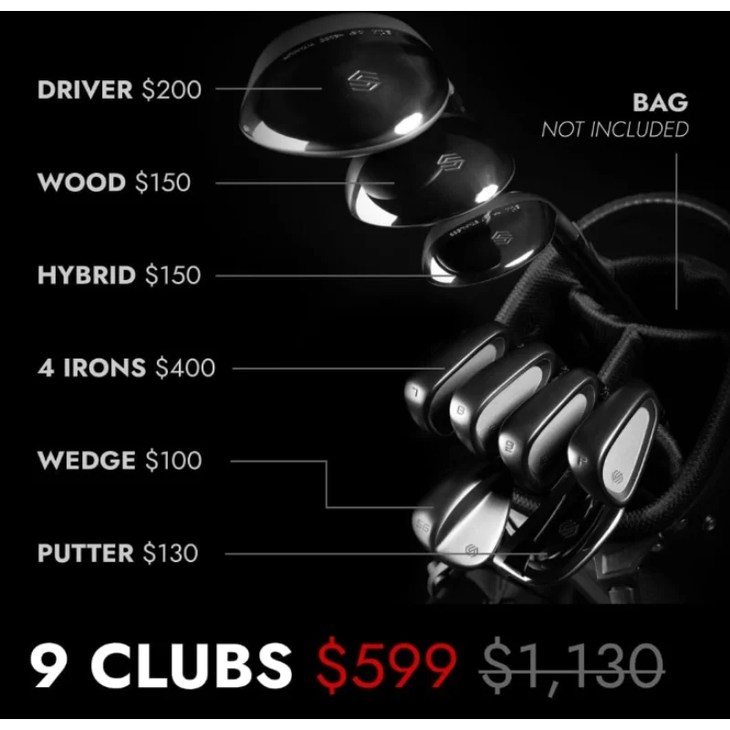 Pro Gear Sporting Goods Stix Golf Club Set Unisex Graphite