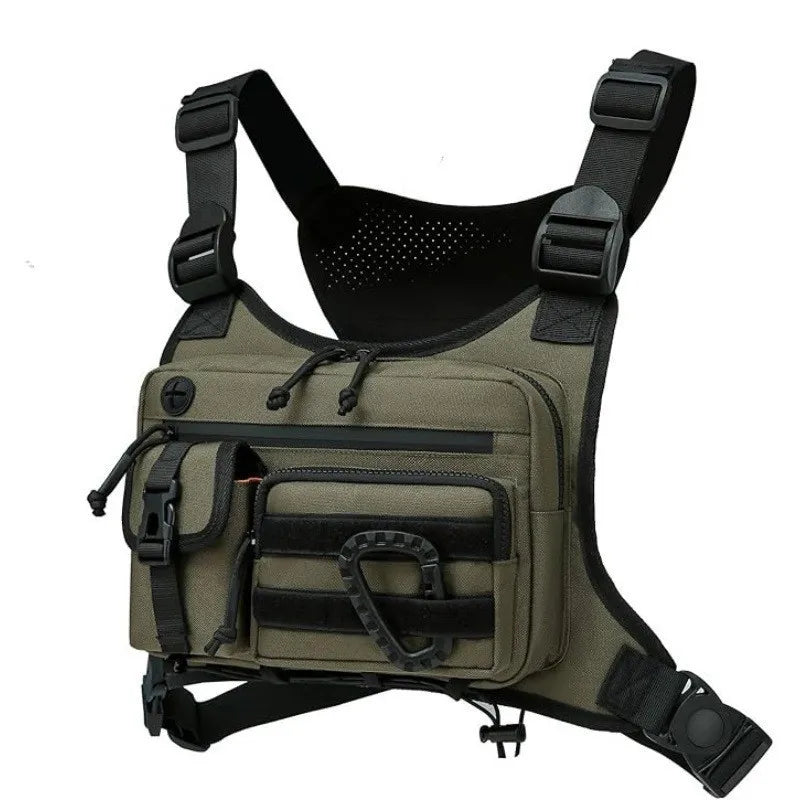 CN Outdoor Tactical Chest Bag EDC Chest Pack For Cycling
