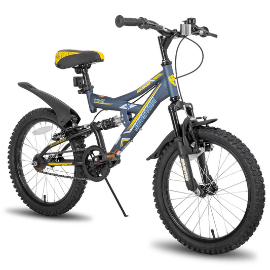 Joystar Kids Mountain Bike Ages 6-15 With Dual Suspension Kickstand