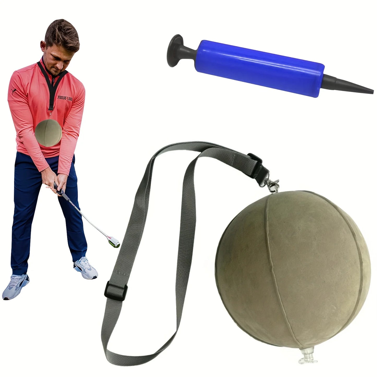 Hign-concerned Golf Smart Ball Training Aid Air Pump