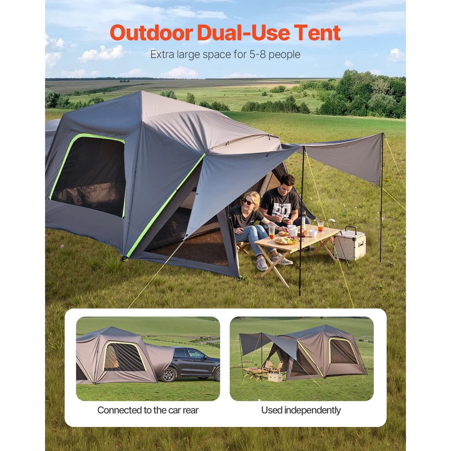 Pro Gear Sporting Goods SucceBuy SUV Tent Camping Waterproof