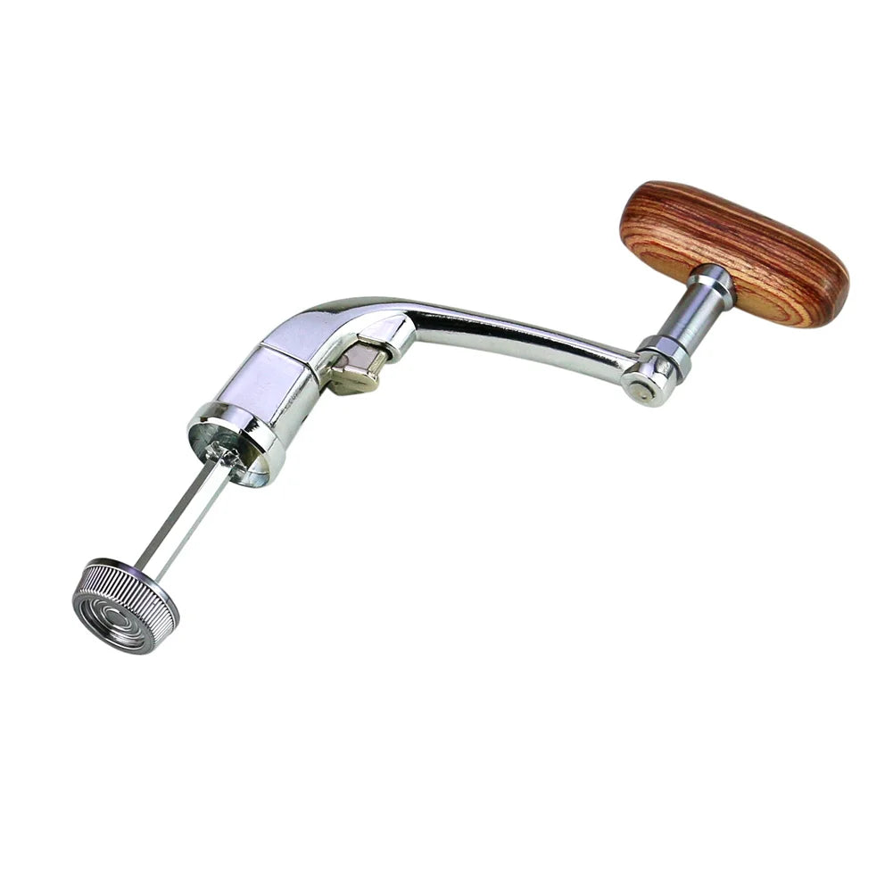 HiMISS Metal Folding Rocker Fishing Reel Handle Crank Arm