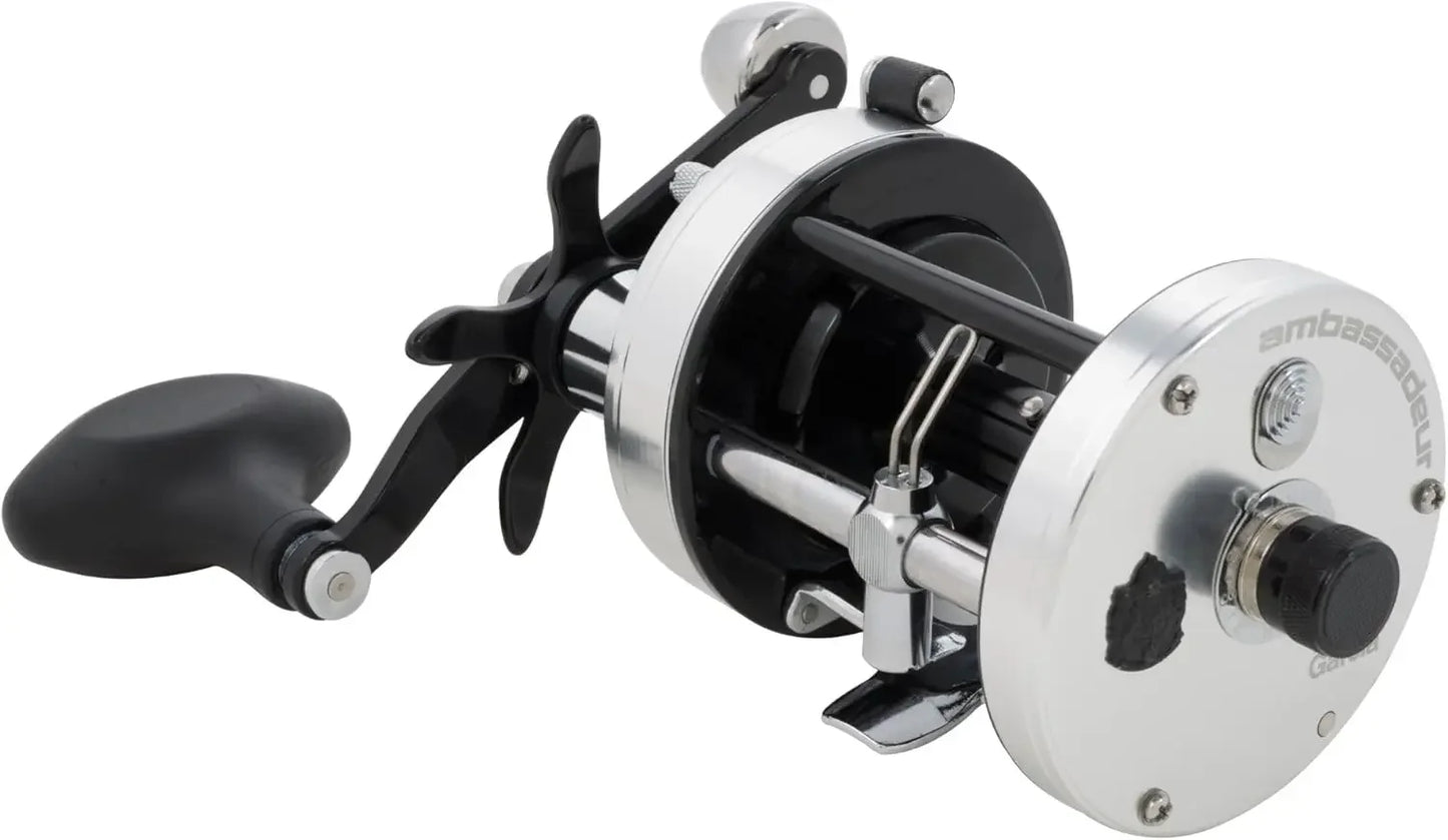Ambassadeur Baitcast Round Fishing Reel With Brake Wheel