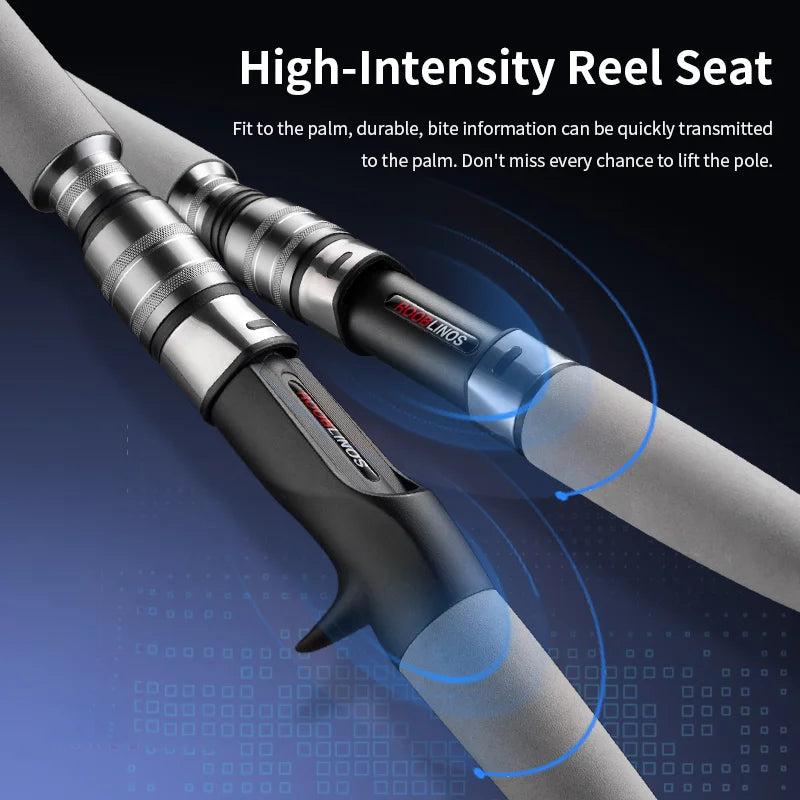 Rooblinos Raptor II Saltwater Boat Fishing Spinning Rod