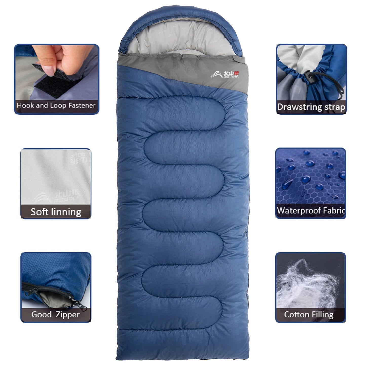 Pro Gear Sporting Goods BISINNA Ultralight Sleeping Bag