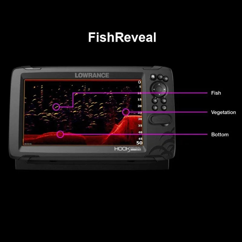 YTYINH FishReveal Fish Finder With CHIRP And DownScan