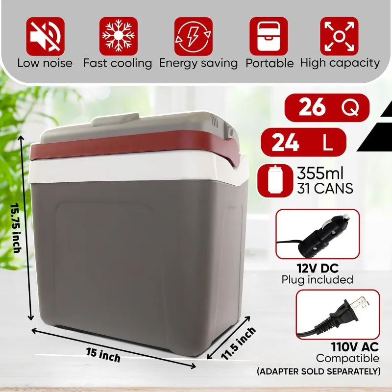 Pro Gear Sporting Goods Koolatron Electric Portable Cooler