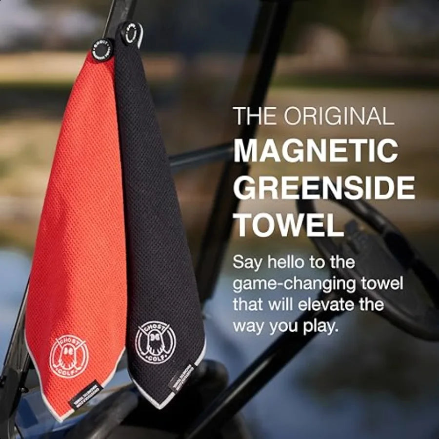 Pro Gear Sporting Goods Ghost Golf Magnetic Towel Greenside