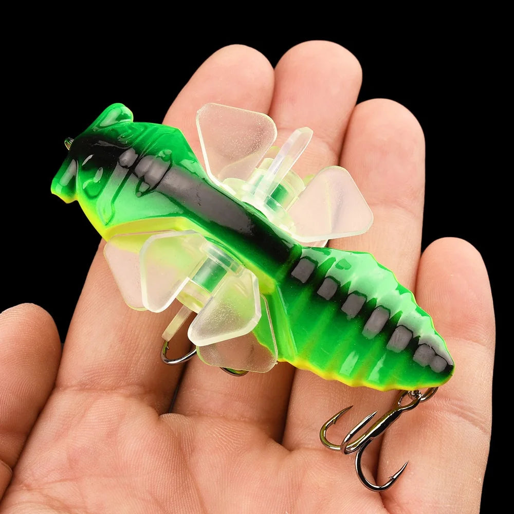 Popper Spin Fishing Lure Floating Hard Bait For Bass