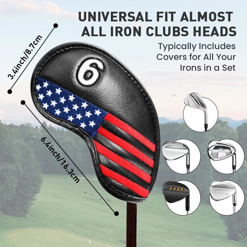 Pro Gear Sporting Goods Iron Head Covers 12 Piece Set