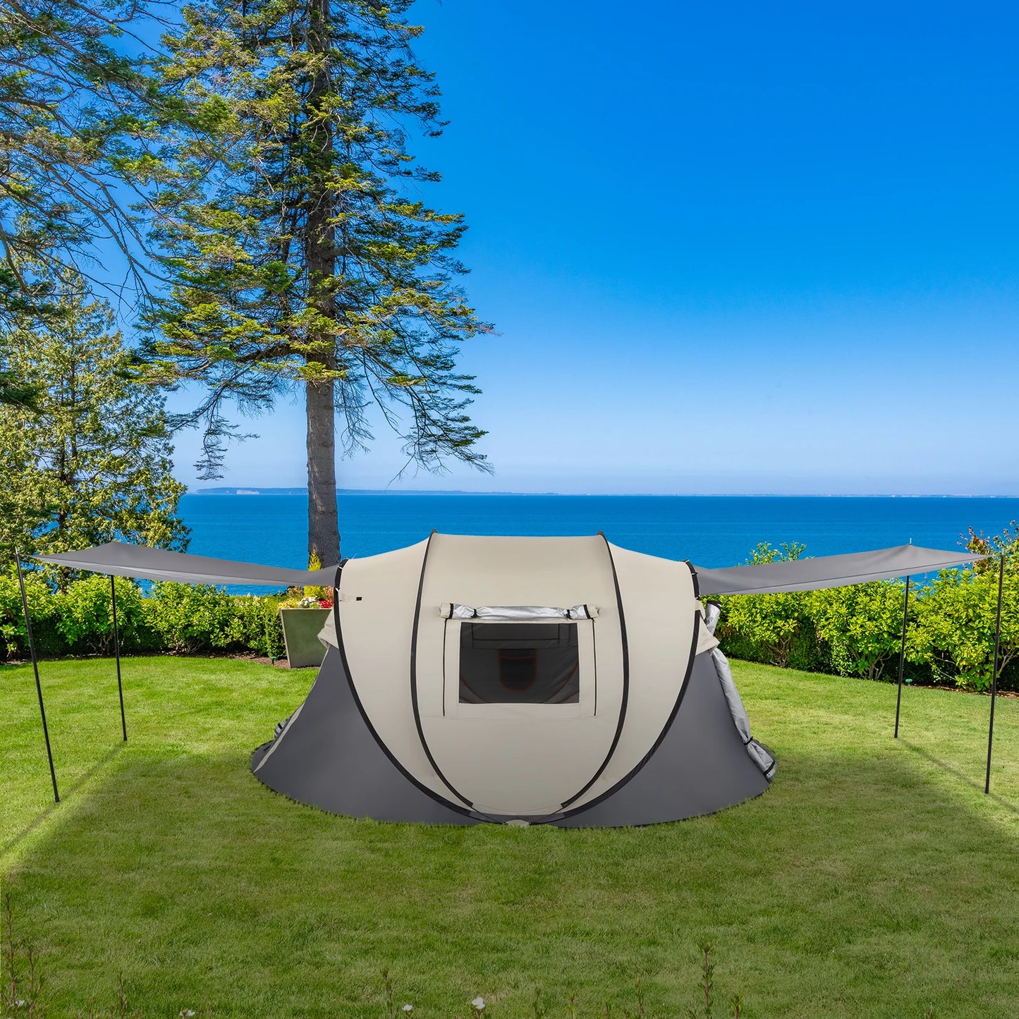 Pro Gear Sporting Goods Pop Up Camping Tent Easy Setup