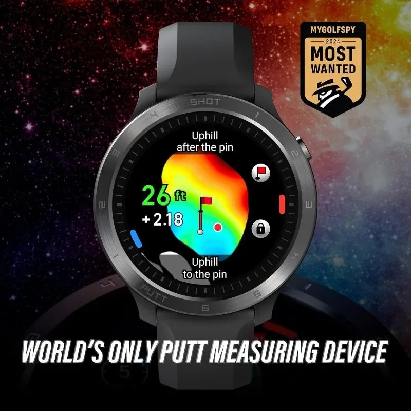 Hign-concerned Golf GPS Watch With Swing Analyzer Course