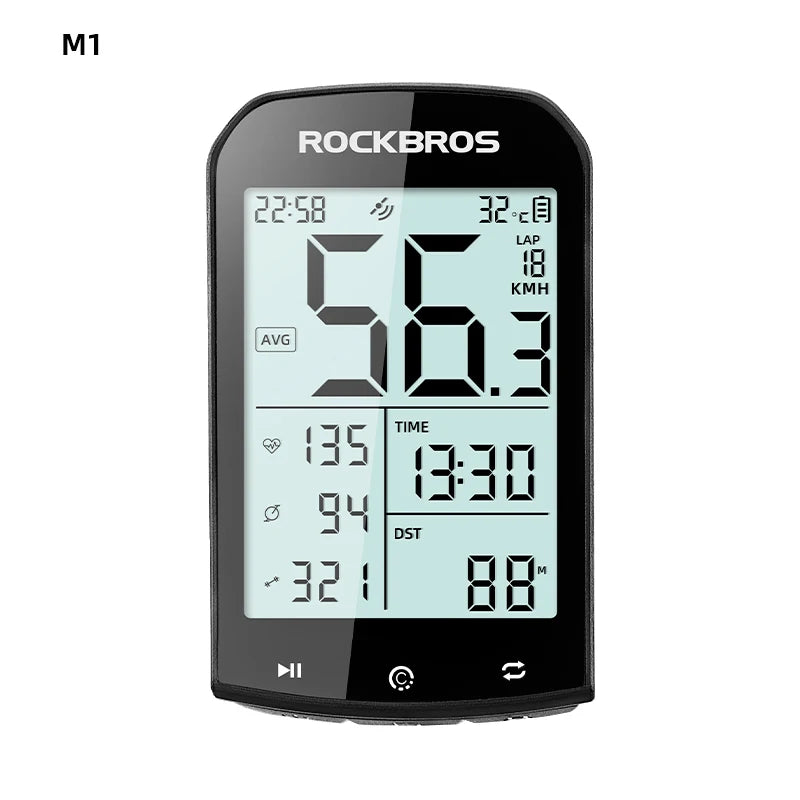ROCKBROS GPS Cycling Computer Wireless Waterproof Speedo